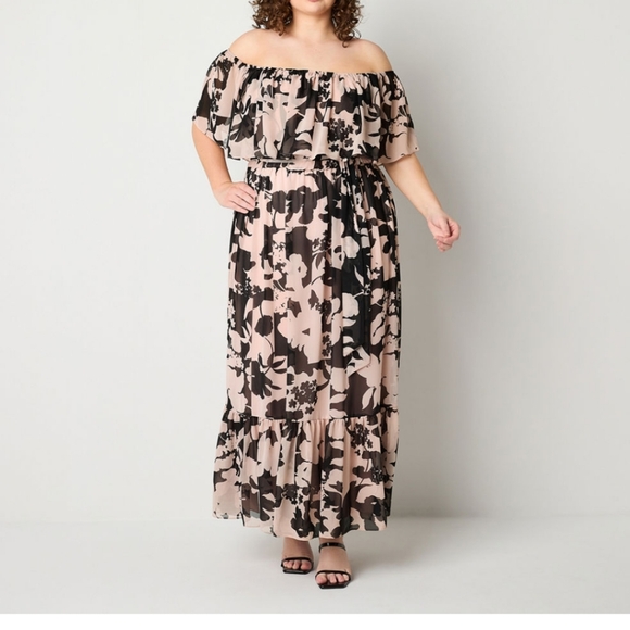 Premier Amour Women's Maxi Floral Dress - Picture 3 of 7